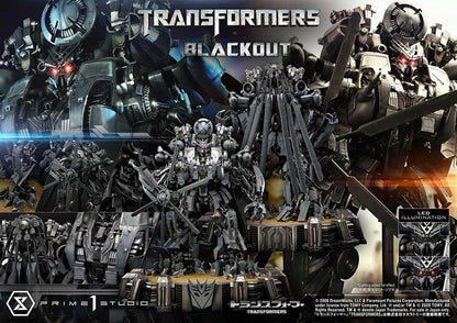 Transformers Blackout & Scorponok Statue 81cm
