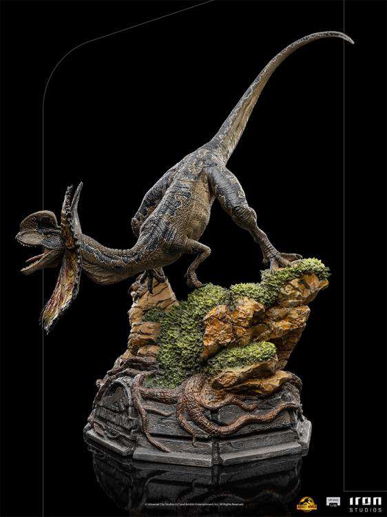 Dilophosaurus Jurassic Park 1/10 Statue