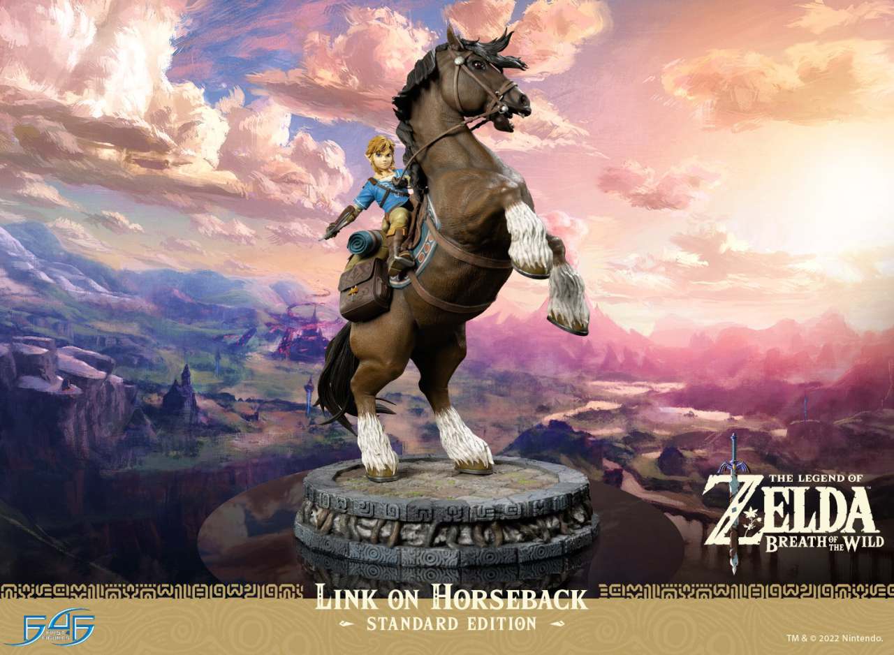 Legend Of Zelda Link On Horseback