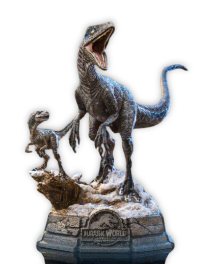 Blue and Beta Jurassic World Domination 1/10 Deluxe Version